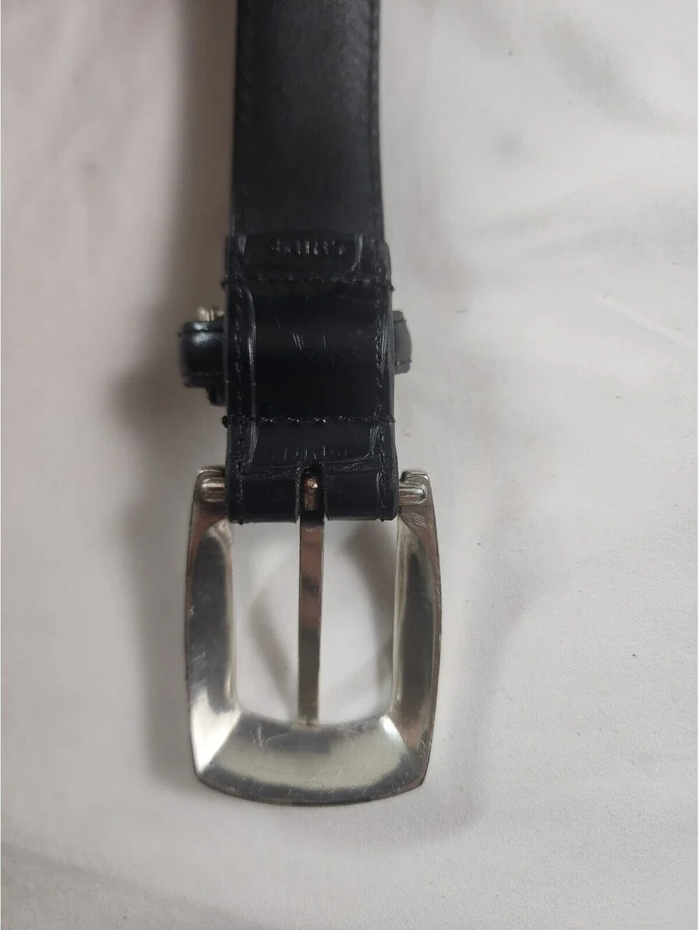 Amiee Lynn Black Thin Belt Size M Women's
